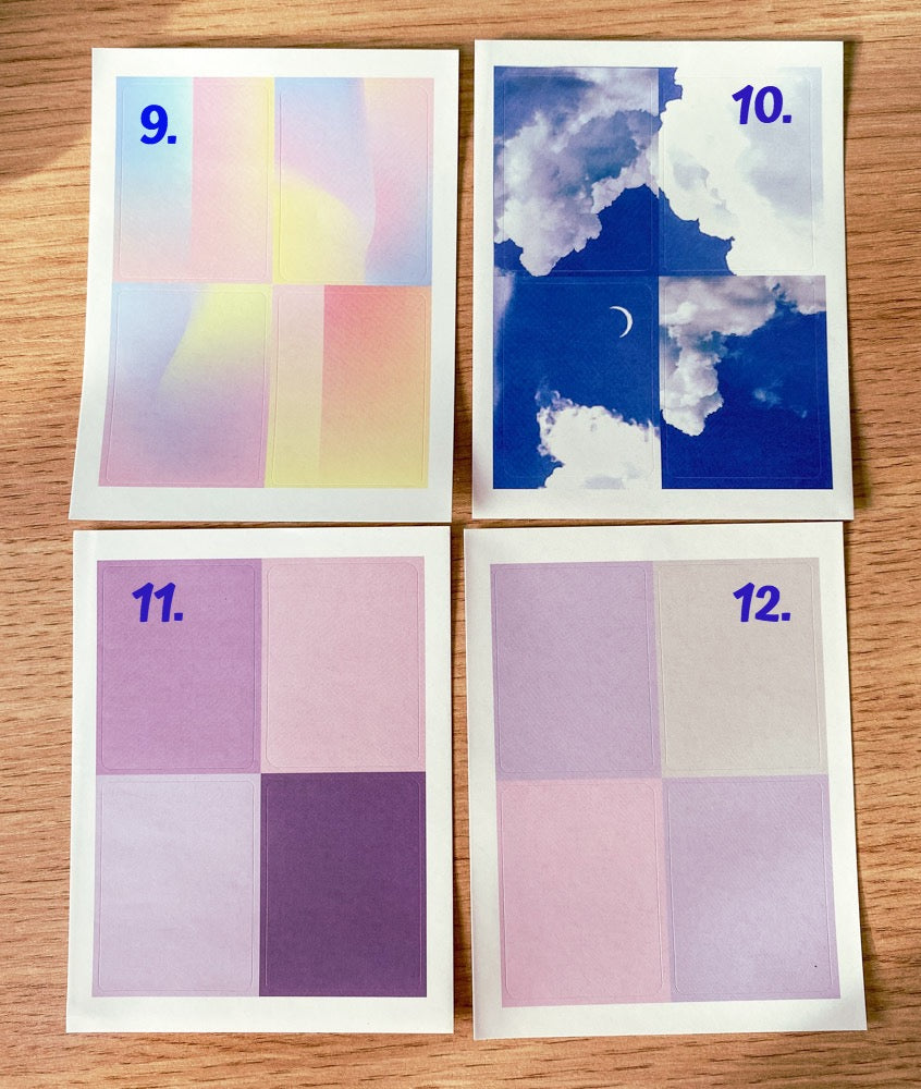 Pastel Planner Sticker Sheets