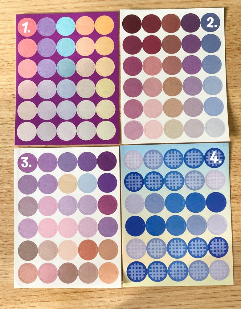 Pastel Planner Sticker Sheets