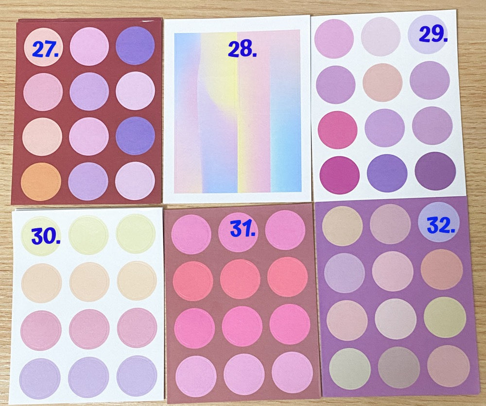 Pastel Planner Sticker Sheets