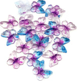 acrylic mini butterfly butterflies flat backs fbs flatback uk craft supplies cute pink and purple fb