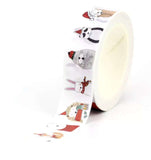 Festive Washi Tape 10m Scandi, Snowmen and Cute Animals