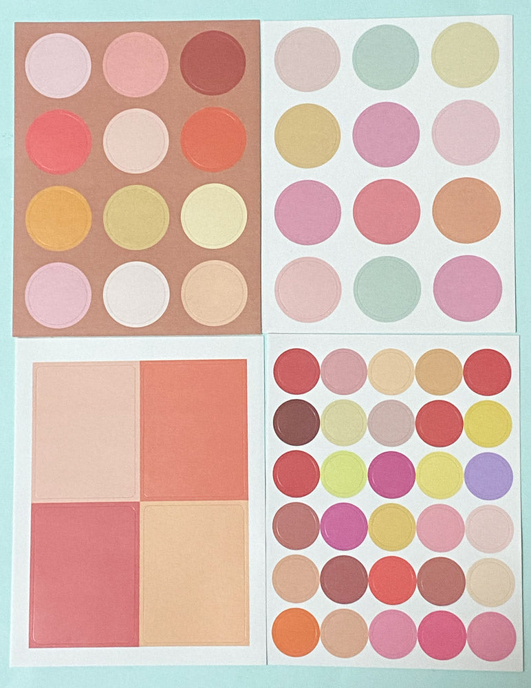 Pastel Planner Sticker Sheets