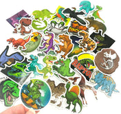 large dino dinosaur laptop deco decorative sticker stickers uk cute kawaii bundle bundles lucky dip stationery packs kids
