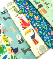 tissue paper sample set of single sheets 5 sheet wrap wrapping patterned uk rex london animals dog dogs cat cats fairy fairies kids