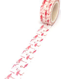 5m flamingo flamingos washi tape planner tapes cute kawaii uk stationery