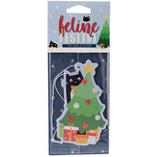 black cat christmas festive tree trees spiced orange cute kawaii scented car hanging air freshener uk gift gifts stocking filler scent