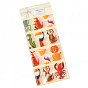 wild animals animal tissue paper papers wrap wrapping uk cute kawaii rex london colourful creatures creature red orange yellow gift gifts packaging