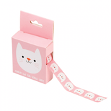 cute animal boxed 7m washi tape tapes kawaii stationery uk rex london cookie the cat pink cats