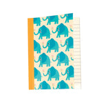 elephant notebook a6 pocket cute elephants note book notebooks kawaii stationery uk turquoise blue