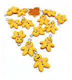 GINGERBREAD MAN Smaller Resin Charm 22mm