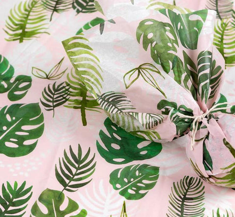 tropical palm palms leaves leaf tissue paper uk cute kawaii wrap packing supplies