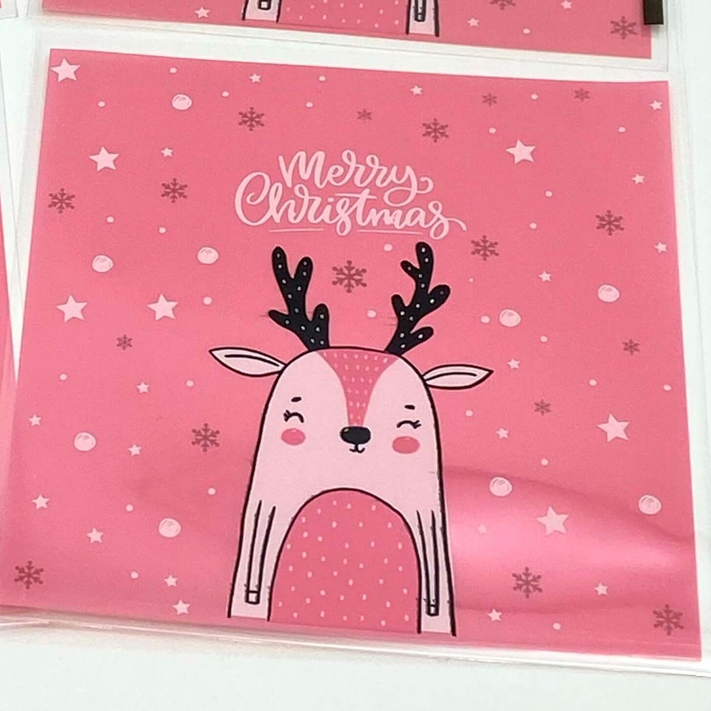 Cellophane Bags Sets of 10- Christmas