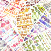 washi sheet strip taster bundle strips sheets uk cute kawaii stationery bundles