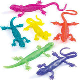 kids stocking filler fillers fun toy stretch stretchy lizard gecko games christmas gift gifts children bright uk red green teal blue yellow pink purple squeezy stress toys lizards reptile animal animals