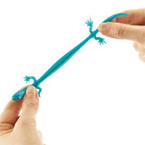 stretchy gecko lizard stress toy for kids lizards fun gift gifts uk gekko stretch gel