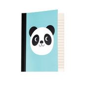 a6 notebook lined pages 60 page note book cute kawaii uk stationery miko panda pandas