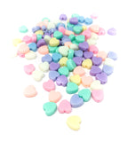 pastel heart acrylic beads kawaii bead 9mm set of 30 uk cute kawaii craft supplies bundles pretty small 9mm uk cute kawaii craft supplies