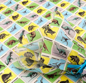 dino dinosaur dinosaurs prehistoric land tissue paper rex london set of 2 large sheets sheet wrap wrapping paper uk cute kawaii stationery packaging green blue yellow