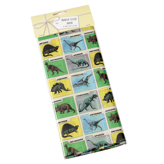 tissue paper rex london dinosaur dino dinosaurs cute kids kid boy boys wrap wrapping papers uk