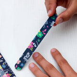 floral nail file files and toe separators set pack gift gifts uk cute kawaii flowers nails accessories