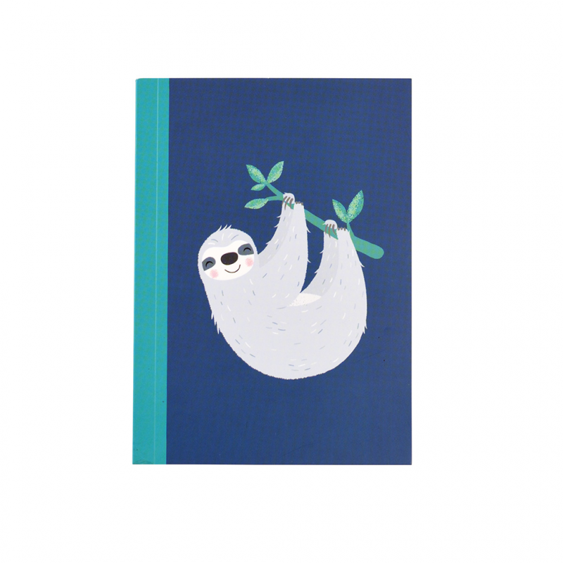 Sloth A6 Lined Notebook – The Kawaii Squirrel